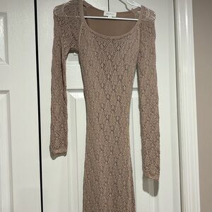 Lace maxi dress